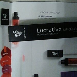 Younique lucrative lip gloss in ladylike